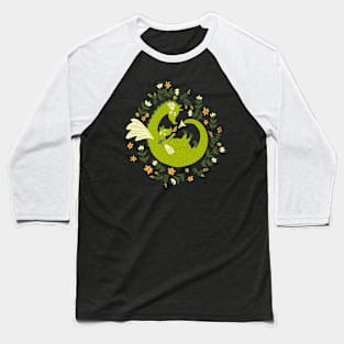 Mama and Baby Dragon Baseball T-Shirt